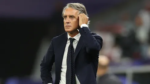 Roberto Mancini pela Arábia Saudita. (Foto: Robert Cianflone/Getty Images)