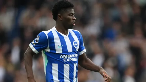 Brighton sinaliza abertura e Carlos Baleba se aproxima do Manchester United. (Foto: Mike Hewitt/Getty Images)