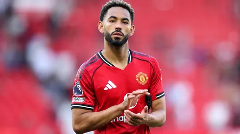 Matheus Cunha é exaltado no Manchester United. Foto: Michael Regan/Getty Images