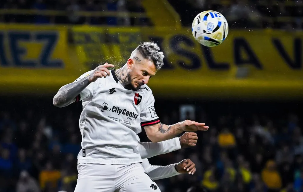 Benedetto em ação pelo Newell’s. (Foto: Marcelo Endelli/Getty Images)