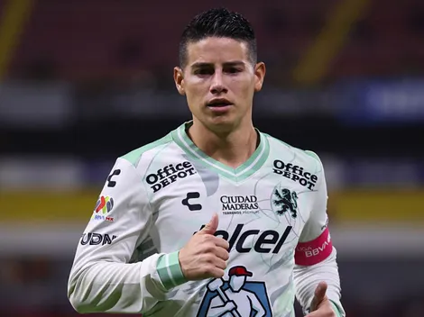 James Rodríguez deixa o León, do México, em dezembro