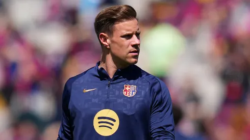 Ter Stegen pelo Barcelona. (Foto: Alex Caparros/Getty Images)