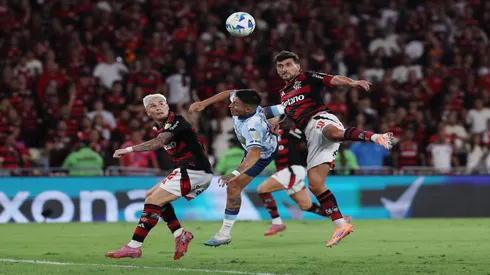 Flamengo e Racing no jogo de ida da semi da Libertadores - Wagner Meier / Getty Images