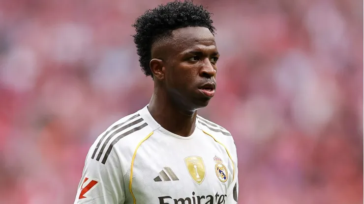 Manchester United inicia contatos para tirar Vinicius Júnior das mãos do Real Madrid (Foto: Florencia Tan Jun/Getty Images)