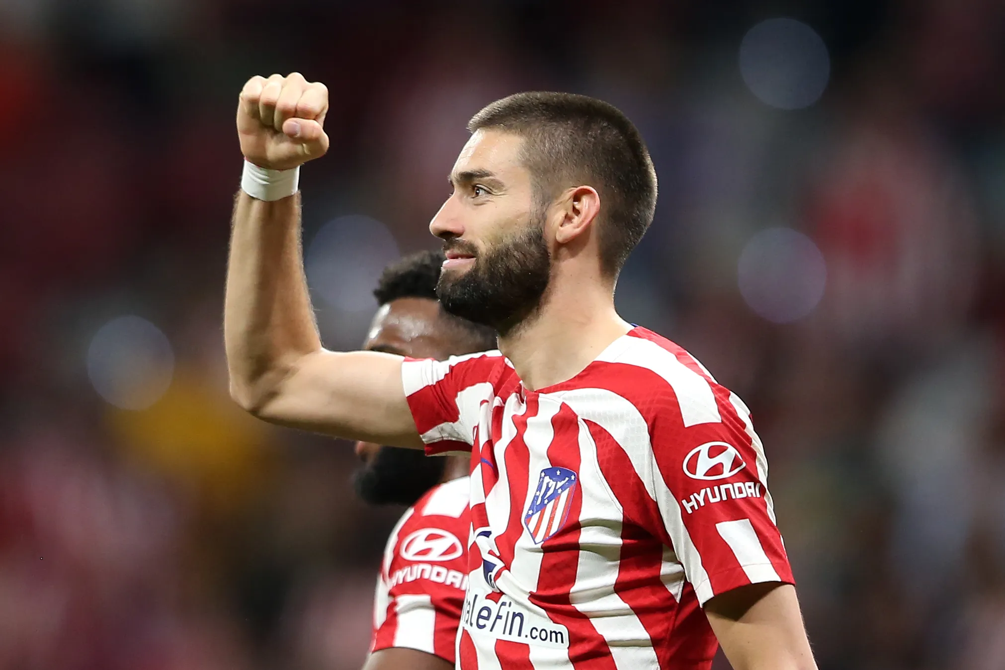 Yannick Carrasco quando atuava pelo Atlético de Madrid. (Photo by Florencia Tan Jun/Getty Images)