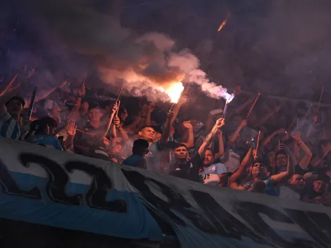 Racing ignora Conmebol e libera show pirotécnico na partida contra o Flamengo