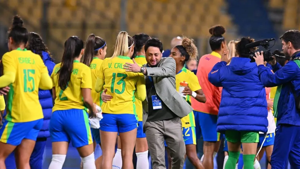 Arthur Elias pela Seleção Brasileira Feminina