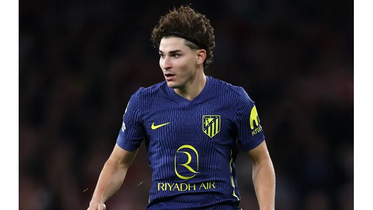 Barcelona desistiu da contratação de Julian Álvarez. (Photo by Alex Pantling/Getty Images)