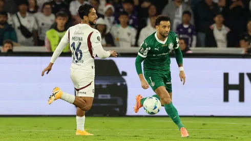 Felipe Anderson em ação pelo Palmeiras (Cesar Greco/Palmeiras/by Canon)