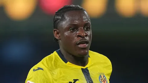 Etta Eyong pelo Villarreal. Foto: Alex Caparros/Getty Images