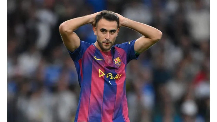Depois do empate por 3 a 3 contra o Club Brugge, Eric García reconheceu que o Barcelona falhou na defesa e cobrou mais responsabilidade coletiva na marcação. (Foto: David Ramos/Getty Images)