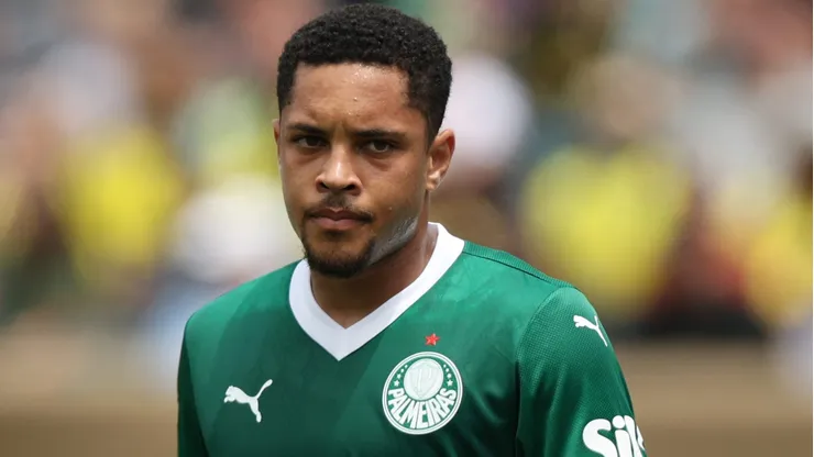 Tottenham pode frustrar retorno de Vitor Roque à Europa e comprar Samu Aghehowa por R$ 623 milhões. (Foto: Francois Nel/Getty Images)
