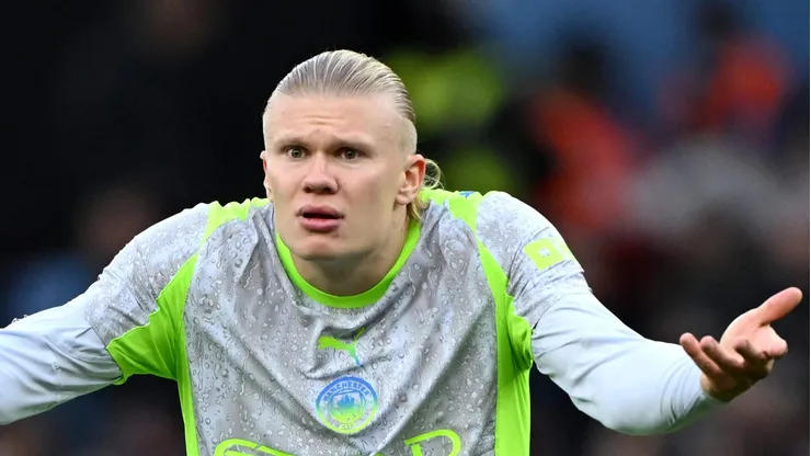 Haaland pelo Manchester City. Foto: Shaun Botterill/Getty Images)