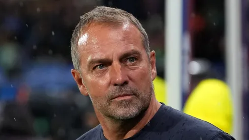 Hansi Flick pelo Barcelona. Foto: Alex Caparros/Getty Images