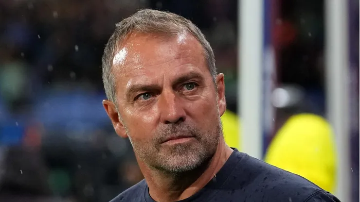 Hansi Flick pelo Barcelona. Foto: Alex Caparros/Getty Images