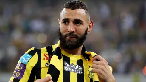Karim Benzema é ligado ao futebol brasileiro, mas jogador é peça importante no Al-Ittihad (Foto: Yasser Bakhsh/Getty Images)