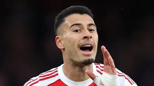 Gabriel Martinelli é dúvida para jogo do Arsenal (Foto: Alex Pantling/Getty Images)