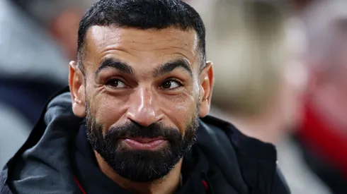 Mohamed Salah em ação pelo Liverpool.