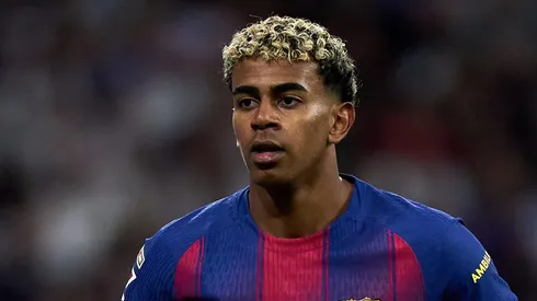 Lamine Yamal pelo Barcelona. Foto: Angel Martinez/Getty Images
