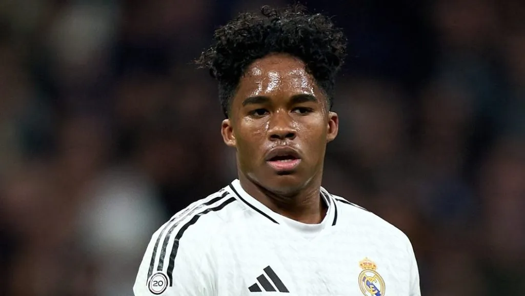 Endrick, atacante do Real Madrid.