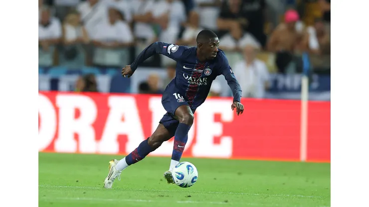 Luis Enrique monta PSG com retorno de Ousmane Dembélé em provável escalação Contra o Rennes. (Foto de Claudio Villa/Getty Images)