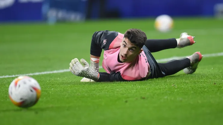 Joan García enquanto jogador do Barcelona. (Foto: Alex Caparros/Getty Images)