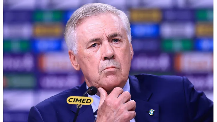 Treinador Carlo Ancelotti, da Seleção Brasileira, convocou 19 jogadores que atuam no futebol internacional (Foto: Buda Mendes/Getty Images)