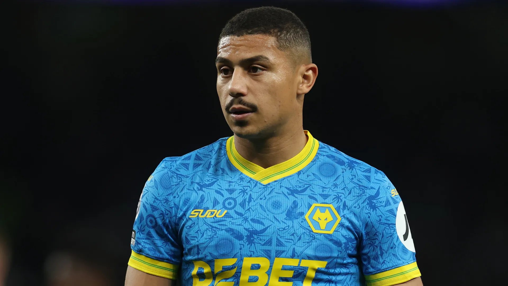 André durante partida pelo Wolverhampton