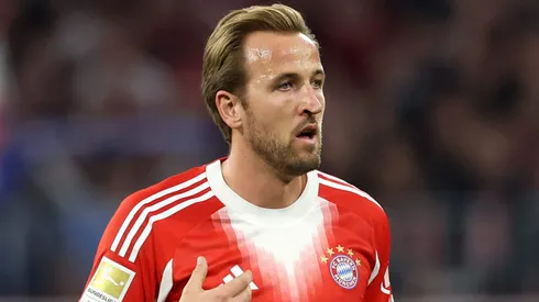 Harry Kane em campo pelo Bayern de Munique (Foto: Alexander Hassenstein/Getty Images)