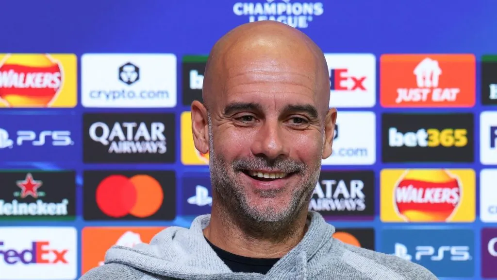 Pep Guardiola, técnico do Manchester City.