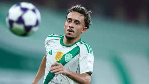 Matheus Gonçalves marca e é eleito craque da partida em jogo do Al-Ahli na Champions Asiática. (Foto: Yasser Bakhsh/Getty Images)