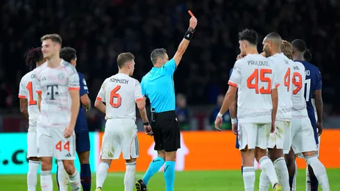 Luis Díaz é expulso em PSG x Bayern.