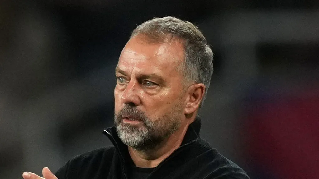 Hansi Flick, técnico do Barcelona.