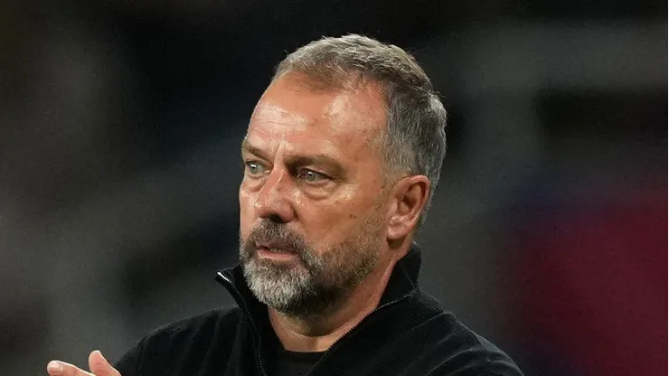 Hansi Flick pelo Barcelona. Foto: Alex Caparros/Getty Images