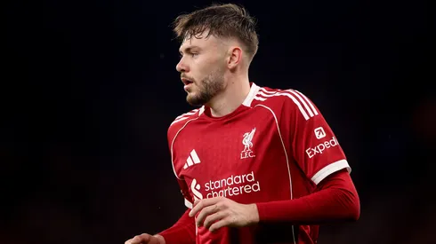 Conor Bradley pelo Liverpool. (Foto: Carl Recine/Getty Images)