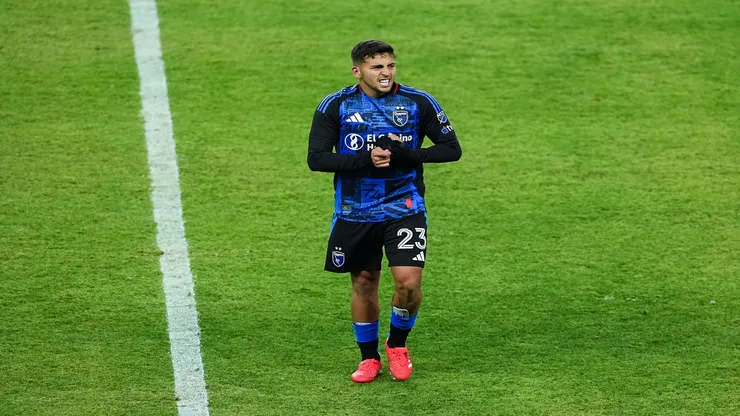 Hernán López, do Argentino Juniors, quando jogava pelo San Jose Earthquakes - Kyle Rivas / Getty Images