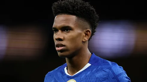 Estêvão em ação pelo Chelsea (Foto: Justin Setterfield/Getty Images)