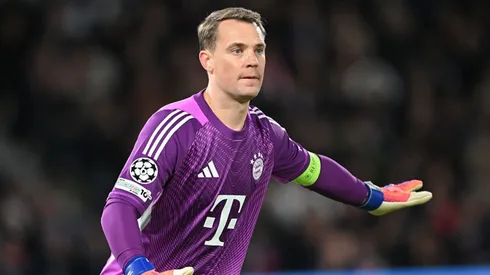 Manuel Neuer em ação pelo Bayern de Munique.