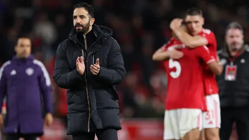 O craque português afirmou que Ruben Amorim “não fará milagres” e que o time “não está no caminho certo”. (Foto de Michael Regan/Getty Images)