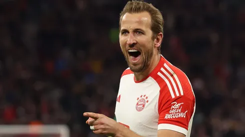 Harry Kane, do Bayern de Munique, que deve jogar contra o Union. (Foto: Alexander Hassenstein/Getty Images)