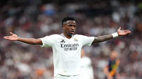 Vini Jr busca retomar boa fase no Real Madrid. Foto: Angel Martinez / Getty Images