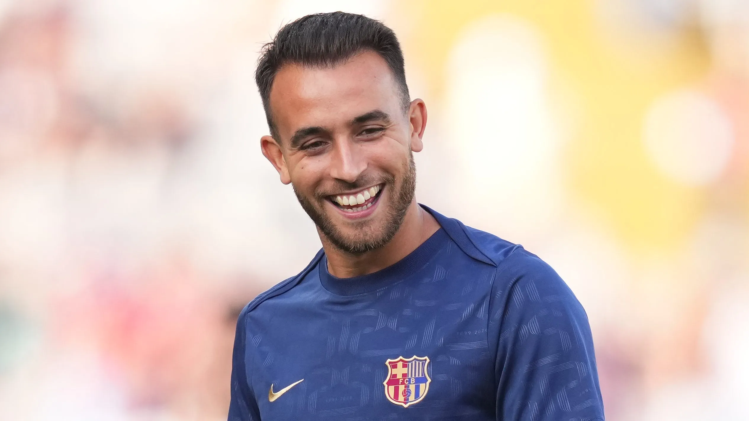 Eric García, do Barcelona, em campo