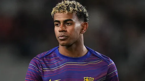 Hansi Flick explica lesão de Lamine Yamal no Barcelona: "Não é do dia para a noite" (Foto: Alex Caparros/Getty Images)