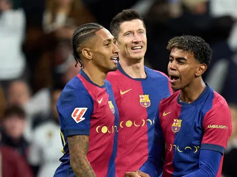 Barcelona terá volta do trio Raphinha, Yamal e Lewandowski em novembro
