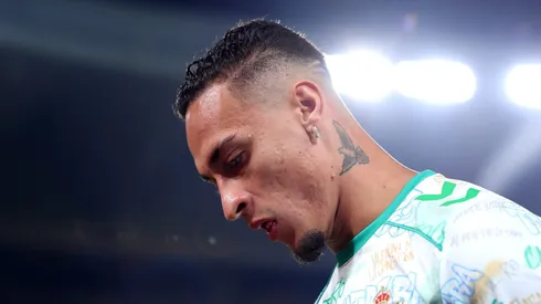 Antony no Real Betis tem números superiores aos do United em menos jogos. (Photo by Fran Santiago/Getty Images)