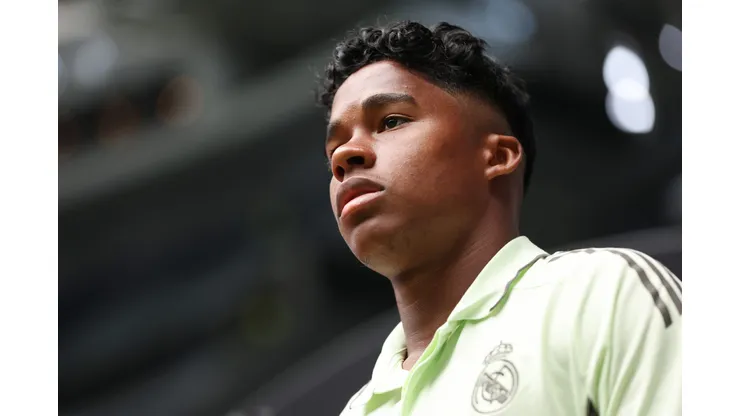 Endrick pode ter o Chelsea como destino. Foto: Florencia Tan Jun/Getty Images