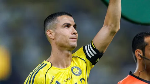 Cristiano Ronaldo em ação pelo Al-Nassr. Abdullah Ahmed/Getty Images.