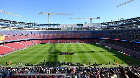 A UEFA liberou o Spotify Camp Nou para o jogo de 9 de dezembro contra o Eintracht Frankfurt, marcando o retorno parcial do estádio após reformas e reforçando o fator casa que o Barça precisa para reagir na Champions. (David Ramos/Getty Images)
