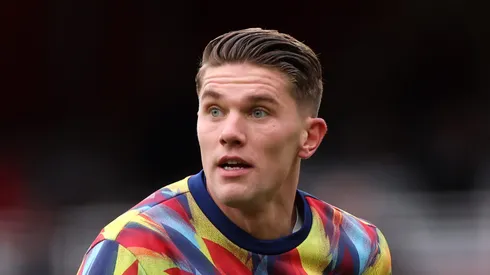 Sunderland x Arsenal: Arteta não conta com Viktor Gyökeres no jogo. (Photo by Alex Pantling/Getty Images)