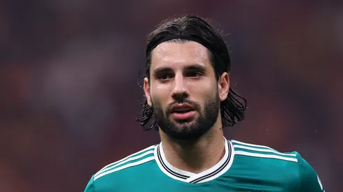 Szoboszlai pelo Liverpool. Foto: Justin Setterfield/Getty Images